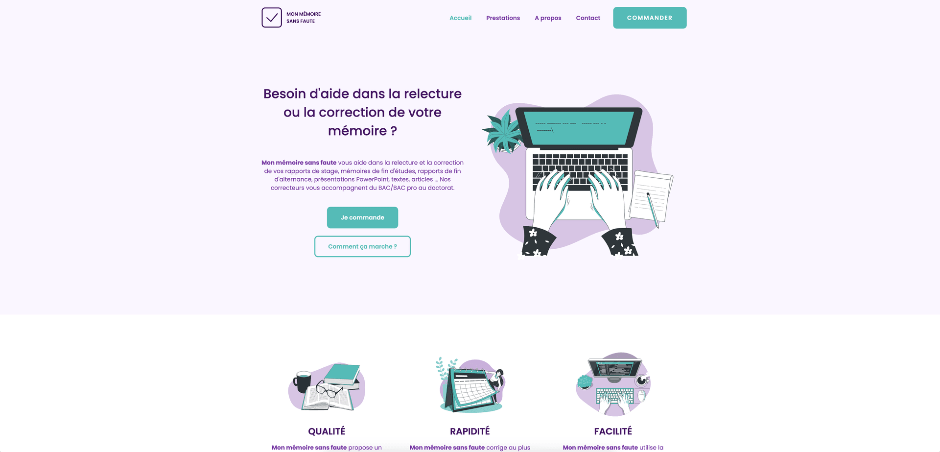 Site Mon Mémoire Sans Faute
