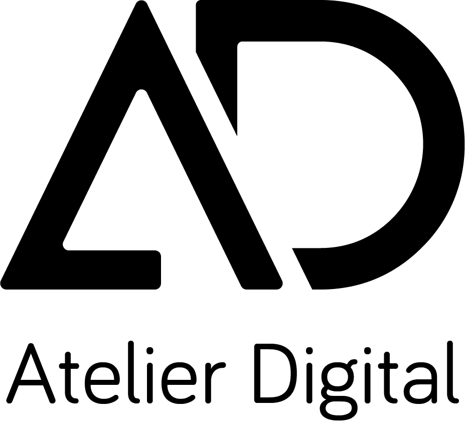 Logo de l'Atelier Digital en noir